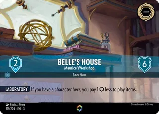 Belle's House - Maurice's Workshop 219/204/204