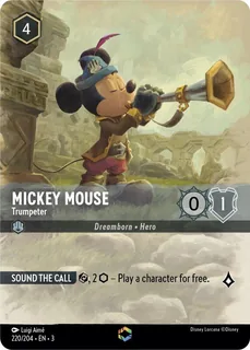 Mickey Mouse - Trumpeter 220/204/204