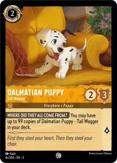 Dalmatian Puppy - Tail Wagger 4c/204/204