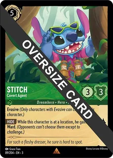 Stitch - Covert Agent (Oversized) 89/204/204