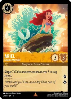 Ariel - Singing Mermaid 3/204/204