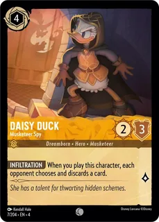 Daisy Duck - Musketeer Spy 7/204/204