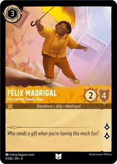 Felix Madrigal - Fun-Loving Family Man 9/204/204