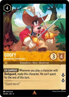 Goofy - Musketeer Swordsman 12/204/204