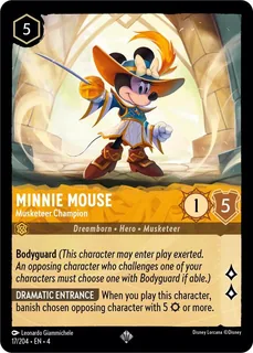 Minnie Mouse - Musketeer Champion 17/204/204