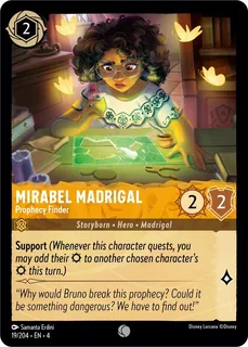 Mirabel Madrigal - Prophecy Finder 19/204/204