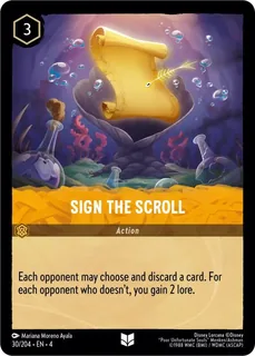 Sign the Scroll 30/204/204