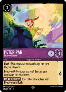 Peter Pan - Shadow Finder 54/204/204