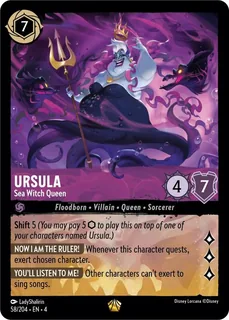 Ursula - Sea Witch Queen 58/204/204