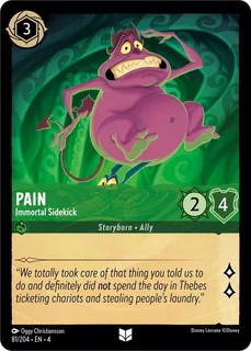 Pain - Immortal Sidekick 81/204/204