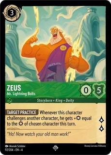 Zeus - Mr. Lightning Bolts 92/204/204