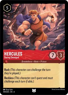 Hercules - Daring Demigod 109/204/204