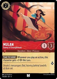 Mulan - Enemy of Entanglement 115/204/204