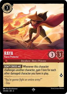 Raya - Fierce Protector 121/204/204