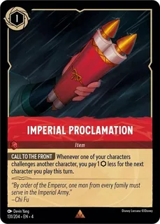 Imperial Proclamation 131/204/204