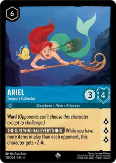 Ariel - Treasure Collector 139/204/204