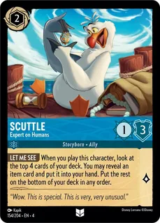 Scuttle - Expert on Humans 154/204/204