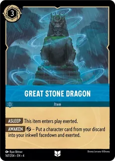 Great Stone Dragon 167/204/204