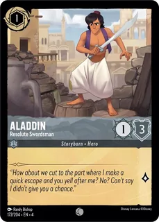 Aladdin - Resolute Swordsman 172/204/204
