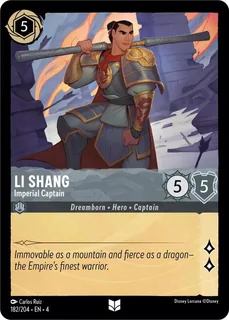 Li Shang - Imperial Captain 182/204/204
