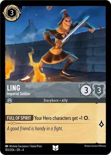 Ling - Imperial Soldier 183/204/204