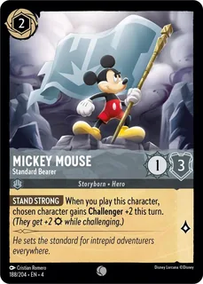Mickey Mouse - Standard Bearer 188/204/204