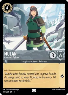 Mulan - Armored Fighter 189/204/204