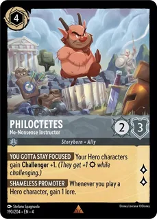 Philoctetes - No-Nonsense Instructor 190/204/204