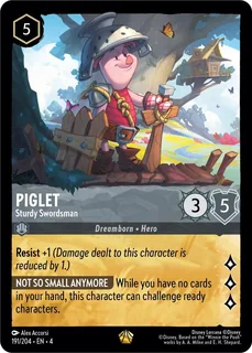 Piglet - Sturdy Swordsman 191/204/204