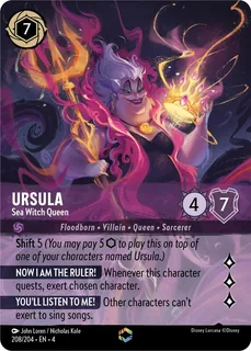 Ursula - Sea Witch Queen 208/204/204
