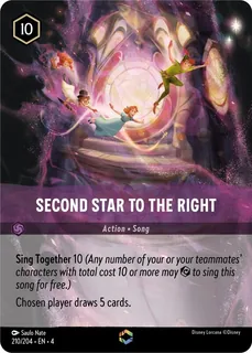 Second Star to the Right 210/204/204