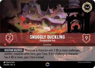 Snuggly Duckling - Disreputable Pub 216/204/204