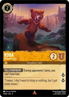 Koda - Talkative Cub 1/204/204