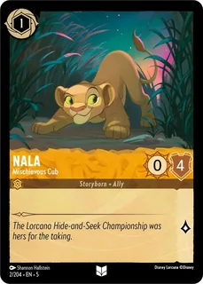 Nala - Mischievous Cub 2/204/204
