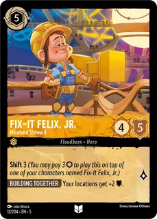 Fix-It Felix, Jr. - Niceland Steward 12/204/204