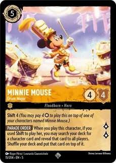 Minnie Mouse - Drum Major 15/204/204