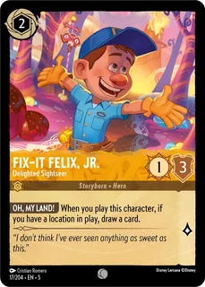 Fix-It Felix, Jr. - Delighted Sightseer 17/204/204