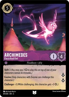 Archimedes - Electrified Owl 47/204/204