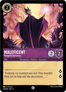 Maleficent - Vengeful Sorceress 54/204/204