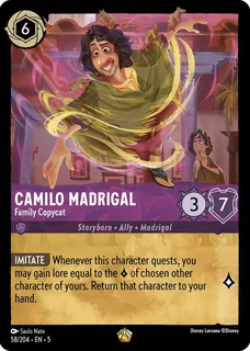 Camilo Madrigal - Family Copycat 58/204/204