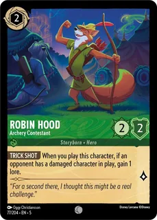 Robin Hood - Archery Contestant 77/204/204