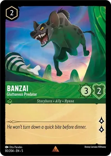 Banzai - Gluttonous Predator 80/204/204