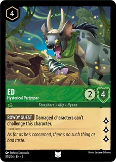 Ed - Hysterical Partygoer 81/204/204