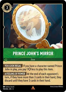 Prince John's Mirror 98/204/204