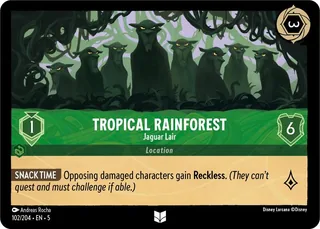 Tropical Rainforest - Jaguar Lair 102/204/204