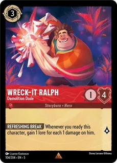 Wreck-It Ralph - Demolition Dude 104/204/204