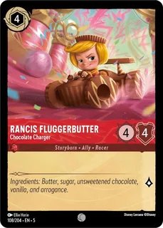 Rancis Fluggerbutter - Chocolate Charger 108/204/204