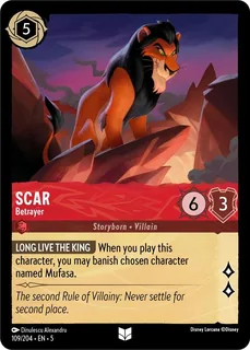 Scar - Betrayer 109/204/204