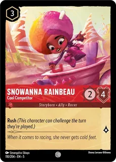 Snowanna Rainbeau - Cool Competitor 110/204/204