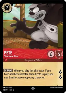 Pete - Steamboat Rival 116/204/204